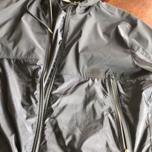 Under Armour Black and Gold Wind Breaker